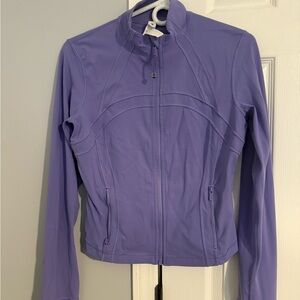 Lululemon cropped align Purple Jacket